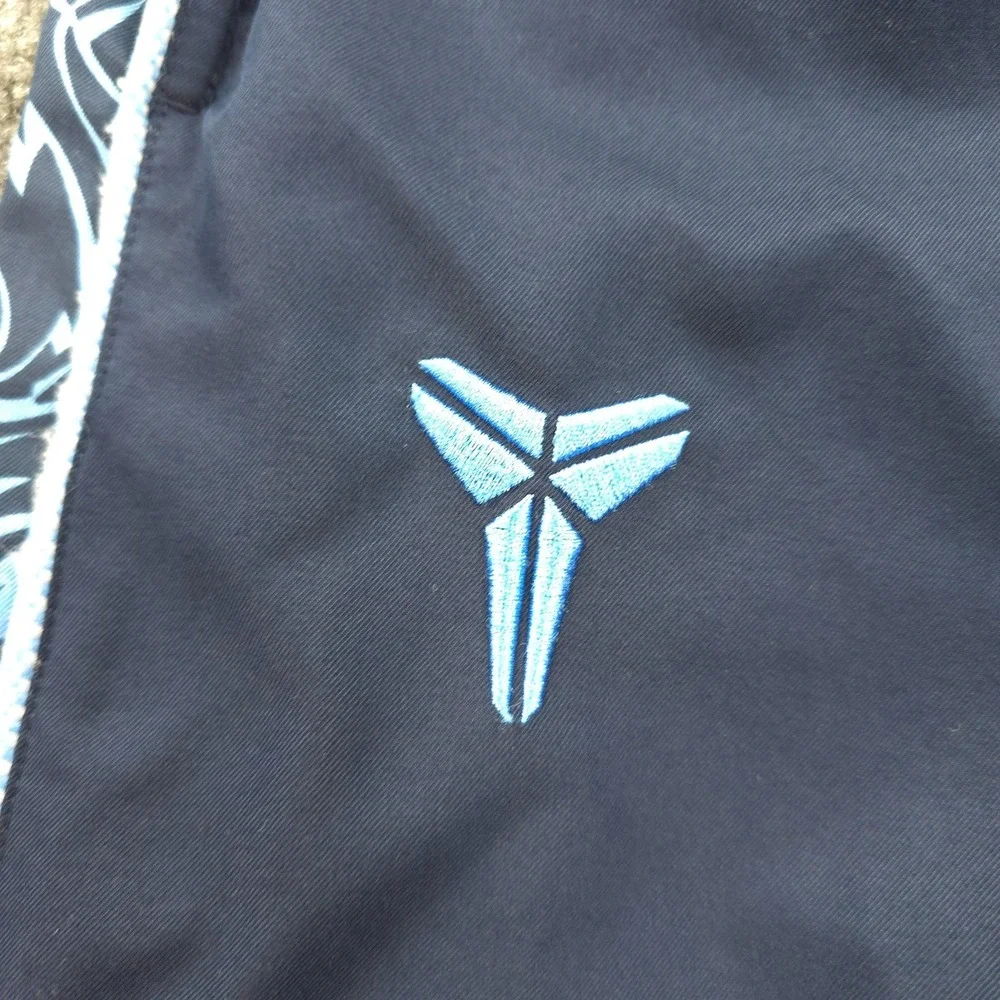 Vintage Nike Pants Mens L Blue Kobe Bryant‎ Mamba Basketball Warmup Logo RARE